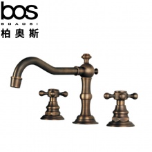 冷熱分體面盆龍頭（仿古）