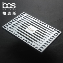 自封銅地漏15X10 長方形